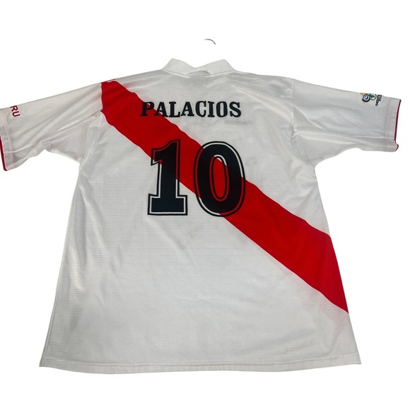 Peru  National Soccer Jersey Walon 10 Palacios Gernmany World Cup 2006 XL - Picture 3 of 11